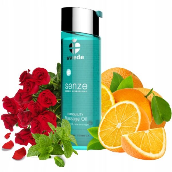 Masažo aliejus Swede mėtų, rožių ir apelsinų 75ml