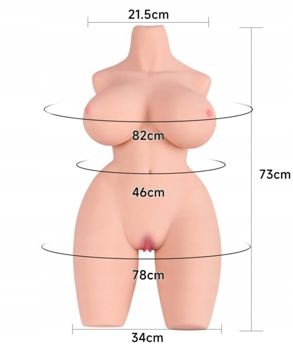 Tikro kūno masturbatorius lėlė 17kg - Image 3